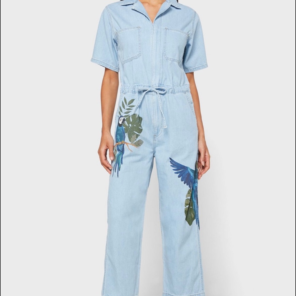 Levi’s X Farm Utility Jumpsuit Light Wash